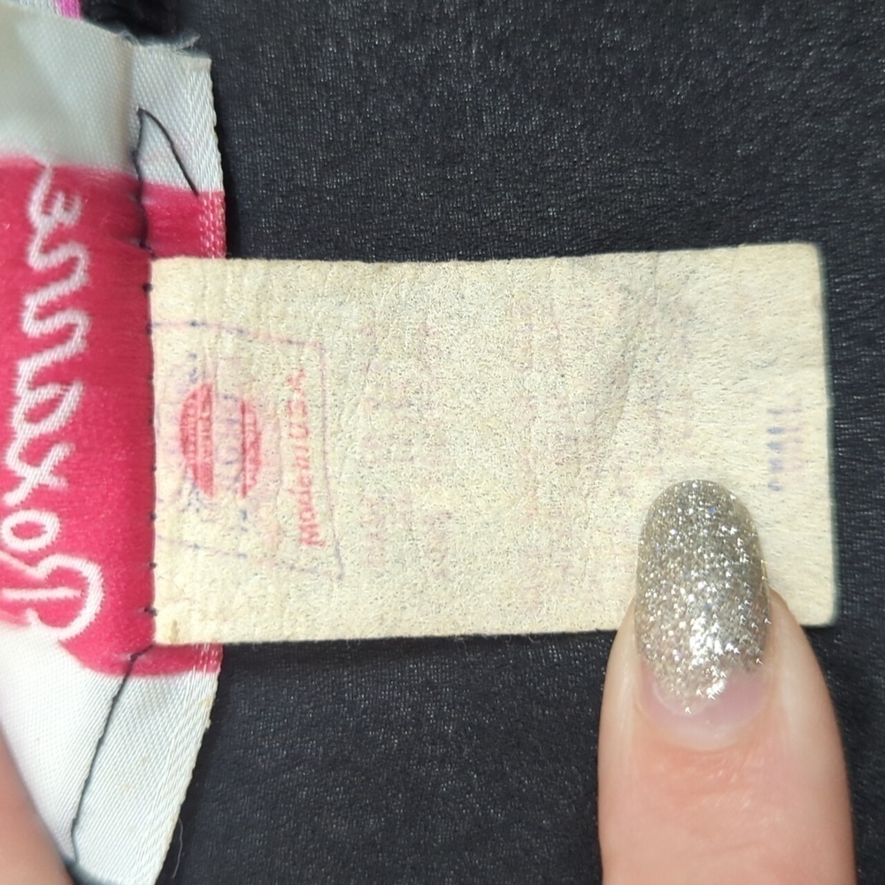 Euc Vintage Roxanne brand Sheer Robe - Neon Floral Trim w/ POCKETS! Sz S/open - Picture 4 of 7